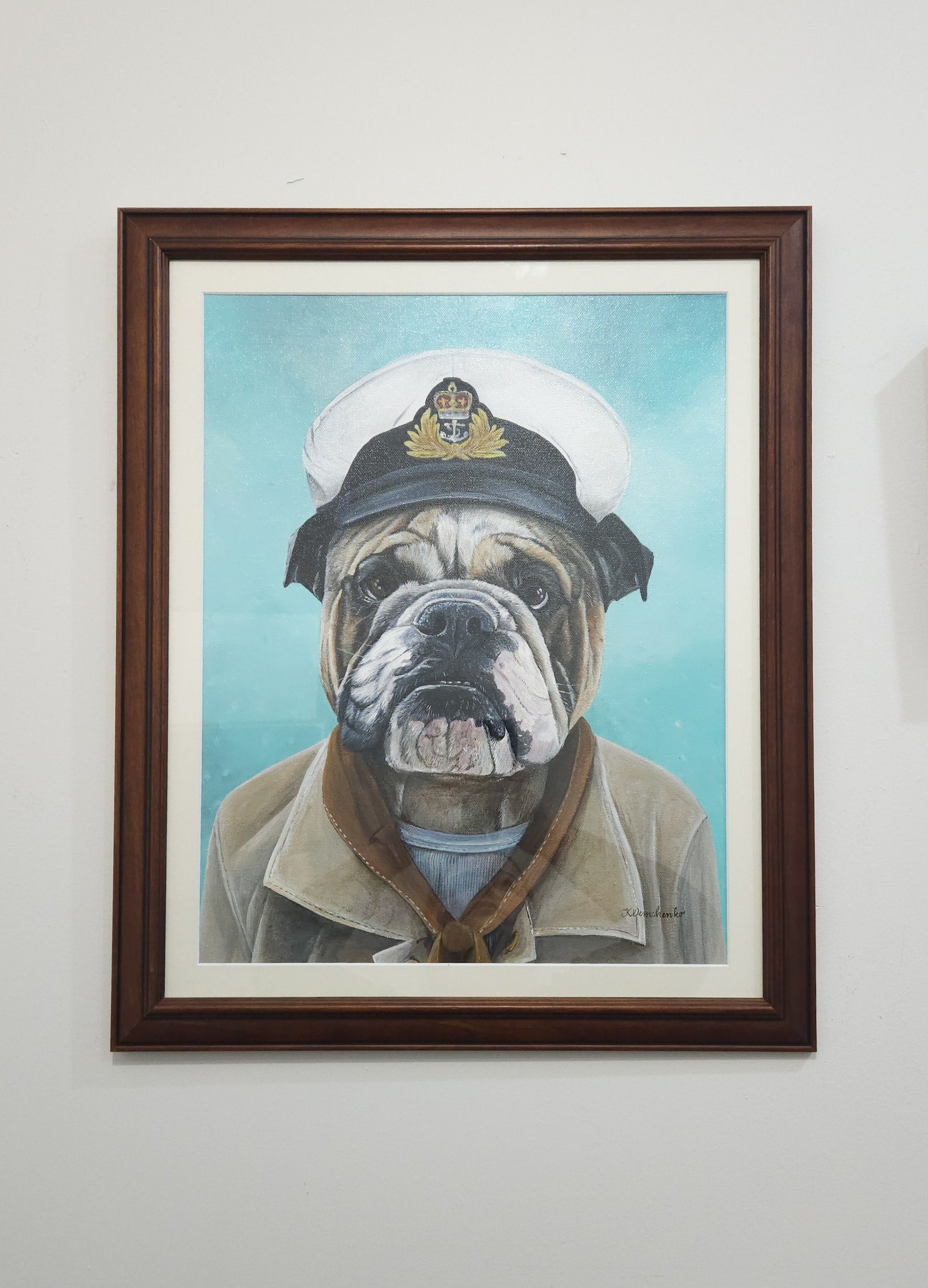 Best Mate Original Framed Artwork