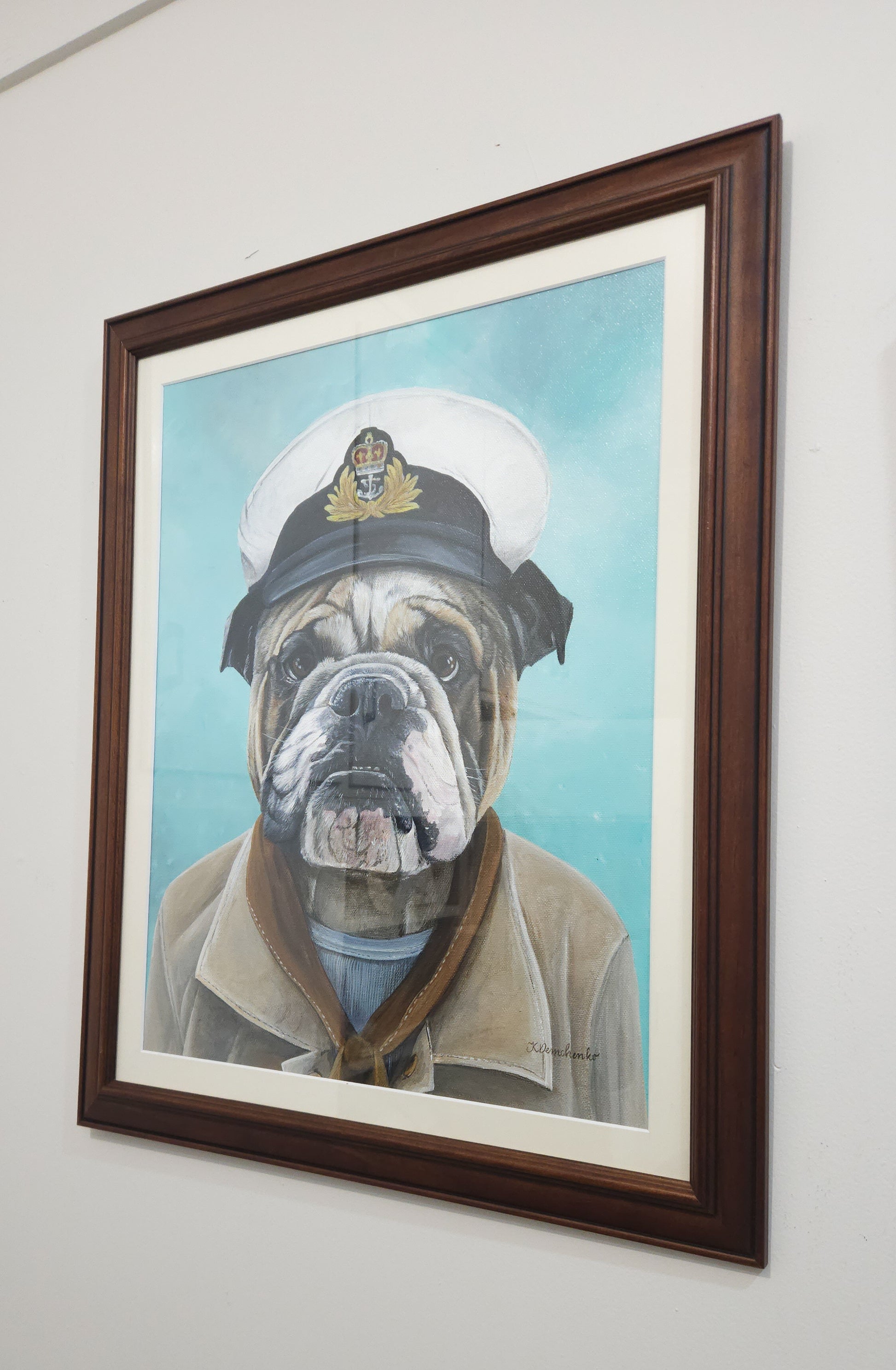 Best Mate Original Framed Artwork