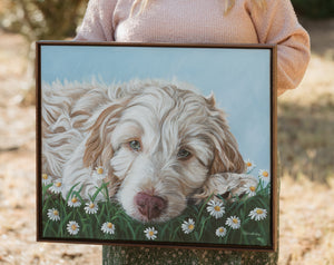 Petals & Peace Original Framed Artwork