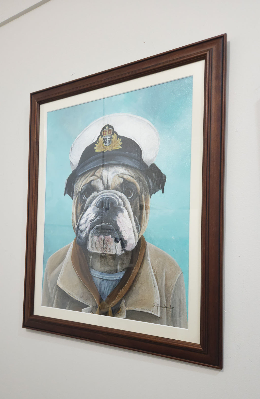 Best Mate Original Framed Artwork